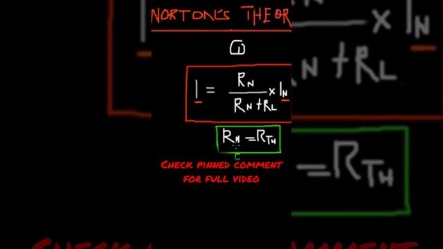 Easy Trick 23🤯| Norton’s Theorem (Solved Examples) #electricalengineering #engineering #studysmart