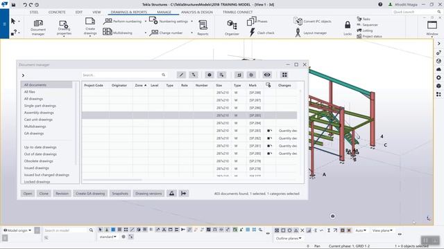 Tekla Structures 2020 - Key features for drawings