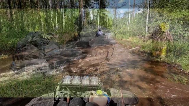 Трейлер. Квадро поход на оз.Светлояр