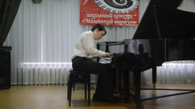 Кривощапов Сергей Александрович  15 лет . Ференц Лист соч. №1 Юношеский этюд №4 d-moll