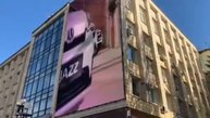 Экран у Соборной площади в Николаеве