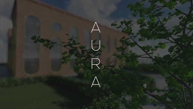 Видео визуализация учебного проекта "Выставочный павильон AURA" Lumion