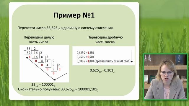 Лекция 2. Представление информации