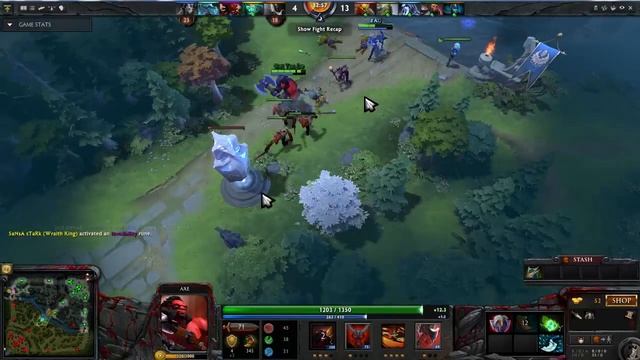 Axe Dota 2 Jungle [Craziest Match] Don't Play Axe Before You See This