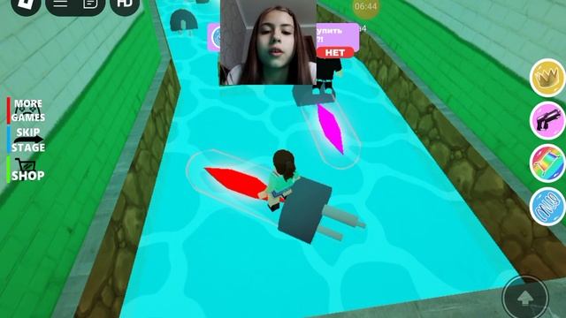 побег радужных друзей в паркур роблокс!!!