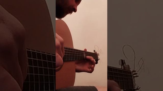 Фрагмент пьесы для гитары - Guitar piece fragment