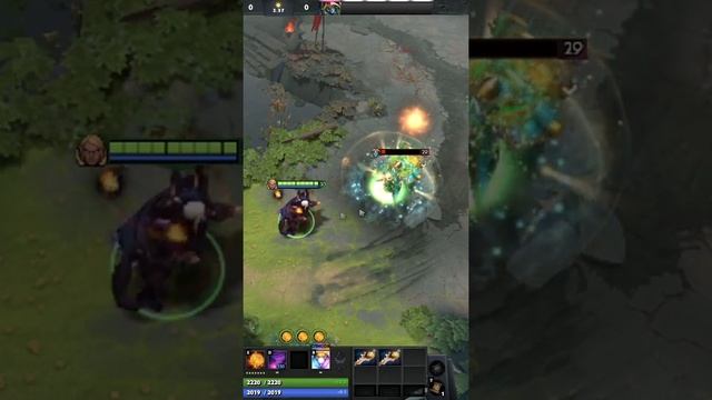 НОВЫЙ БАГ В DOTA 2 ПАТЧ 7.29d - ФИШКИ ДОТА 2 (INVOKER)+(ORACLE) #shorts