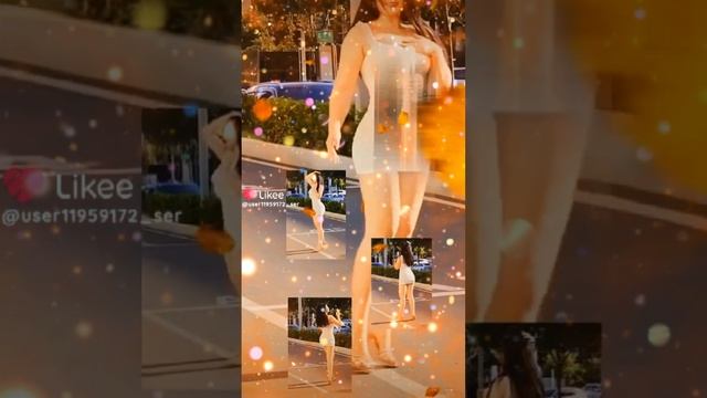 Девушка исполняет танец шеспьяно.