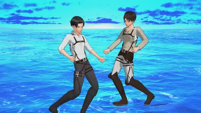 GFRIEND - Rough (Levi x Eren) MMD