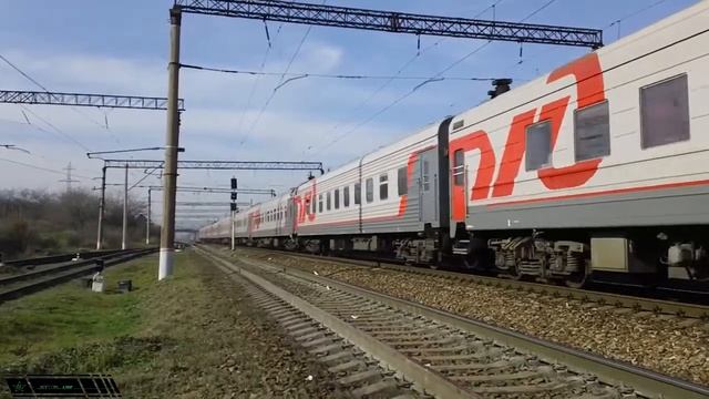 ЭП1М-682 с поездом №144 Москва - Кисловодск