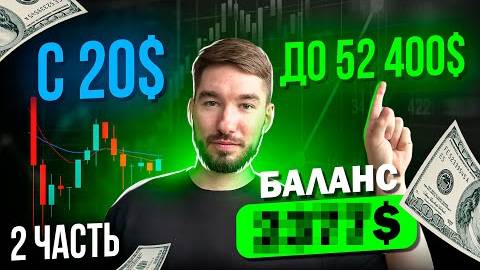 Индикатор QITrend.Разгон Депозита с 20$ до 52000$ [2 Часть] 📈 Трейдинг и Крипта