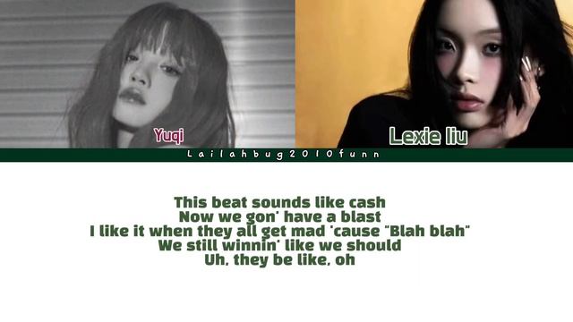 YUQI (우기)-'On Clap' (Ft. Lexie liu) (Color coded lyrics ENG/ROM/HAN)