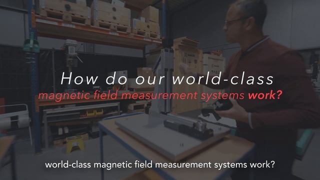 Magcam - Measure magnetic fields of permanent magnets, rotors and magnet assemblies - Company video