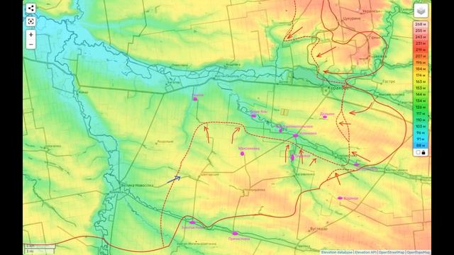 Кураховское направление обстановка по состоянию на вечер 11 ноября