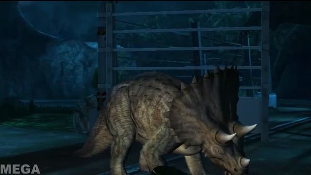Jurassic Park: The game ► Проблемы с Трицератопсом