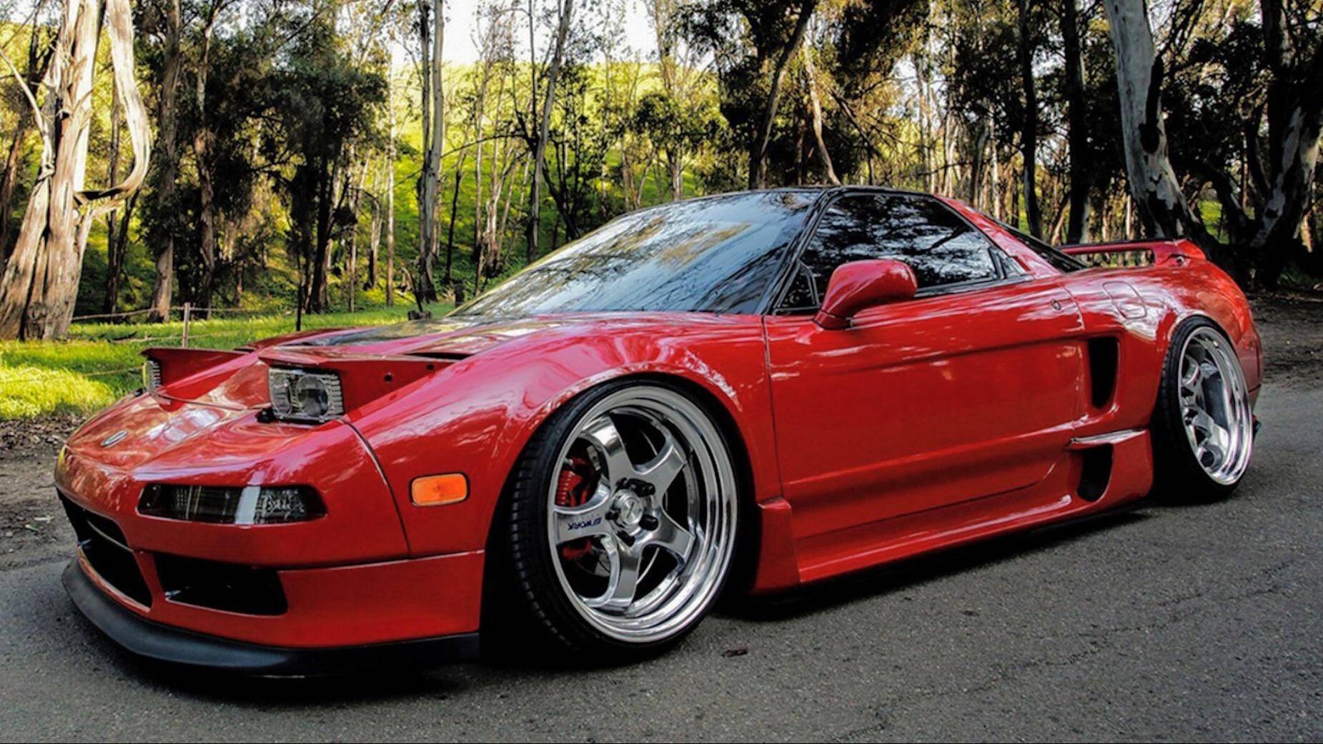 Paul's Red HONDA NSX