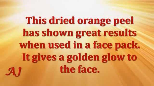 Beauty Tip - Dried orange peel and curd face mask for getting fair and glowing skin 40