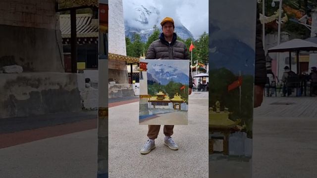 В горах Китая!