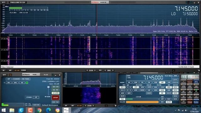 SDR PANADAPTER RECEIVER 12 BIT