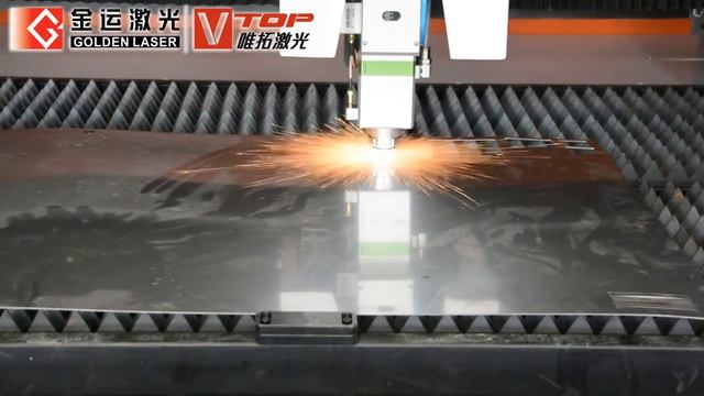 Golden Laser | New sheet fiber laser cutting machine GF-1510 by working size of 1500*1000mm