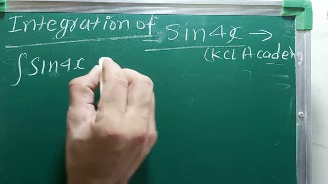 Integration of sin4x in Hindi | Maths By KclAcademy | samakalan | हिंदी में