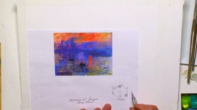 Basic Watercolor Techniques: Color Theory & Monet