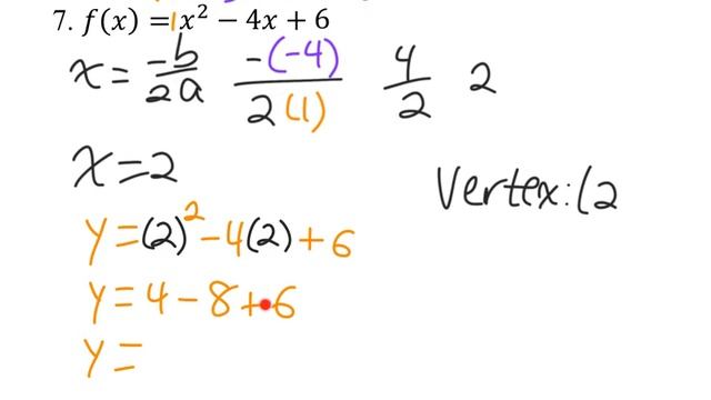 Characteristics of Quadratics