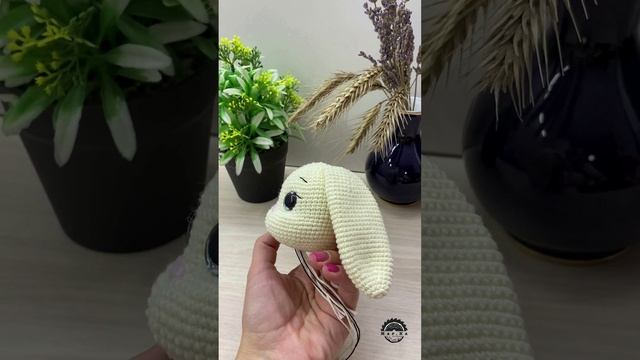 Утяжка мордочки зайки
