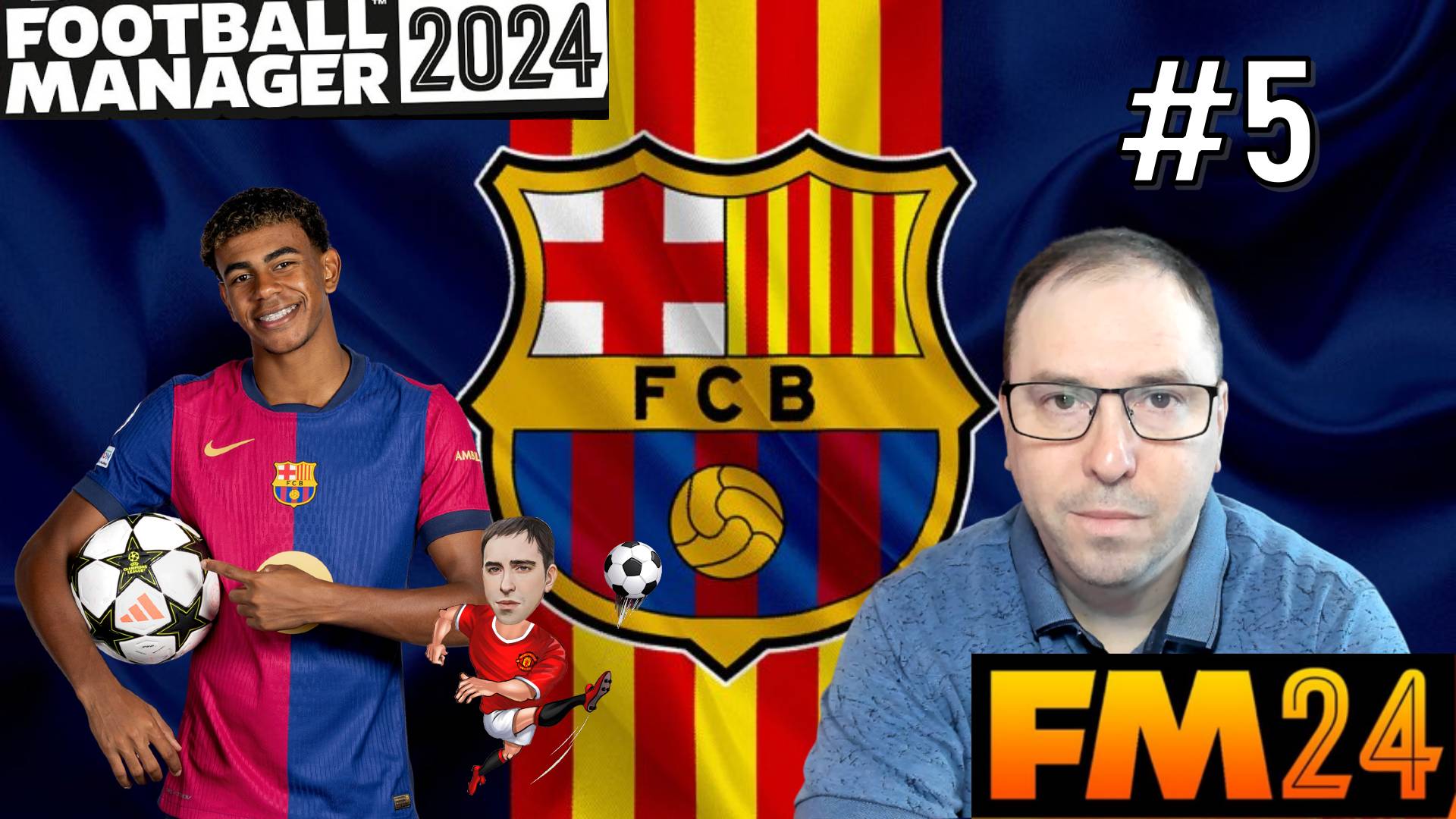 Football Manager 2024 Barcelona карьера#5