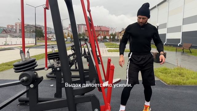 Трицепс сидя