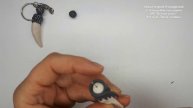 Клык своими руками из полимерной глины. Необычный подарок мужчине. Элегантный аксессуар для женщины.