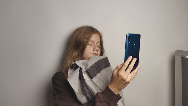 Журавлева Таисия. Сцена из "Одна дома". Роль Стефания