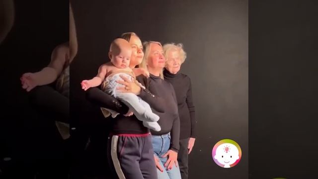 Идея для семейной фотосессии