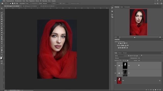Улучшаем объем и микроконтраст портрета в Фотошопе за пару минут