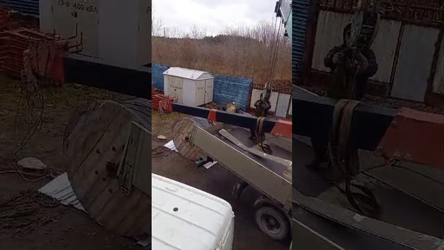 Тяжёлый тросовой манипулятор ломает КамАЗ Компас!!! #кмудляначинающих #bonfiglioli