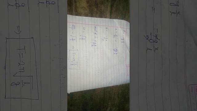 Time period of simple pendulum derivation class 11|Oscillations|Time period|second's pendulum|