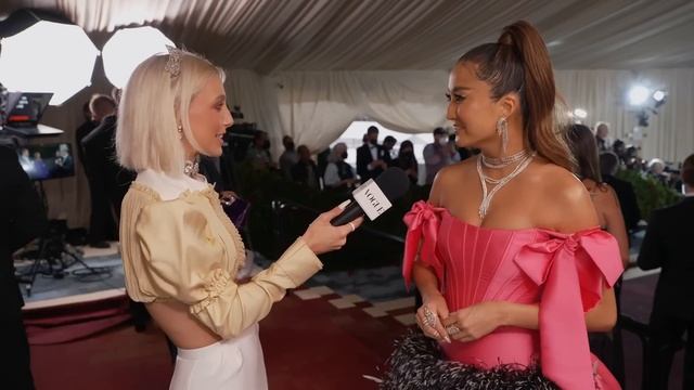 Ashley Park Picks Pink For Her First Met | Met Gala 2022 With Emma Chamberlain | Vogue