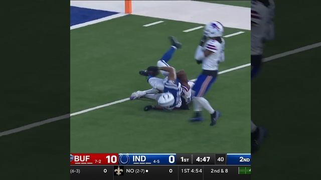 Jonathan Taylor rushes for a 59-yard Gain vs. Buffalo Bills
