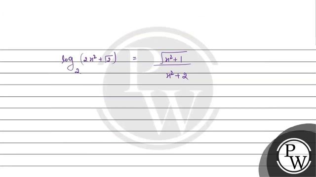 Number of real value of \( x \) satisfying the equation \( \log _{2}\left(2 x^{2}+\sqrt{2}\right...