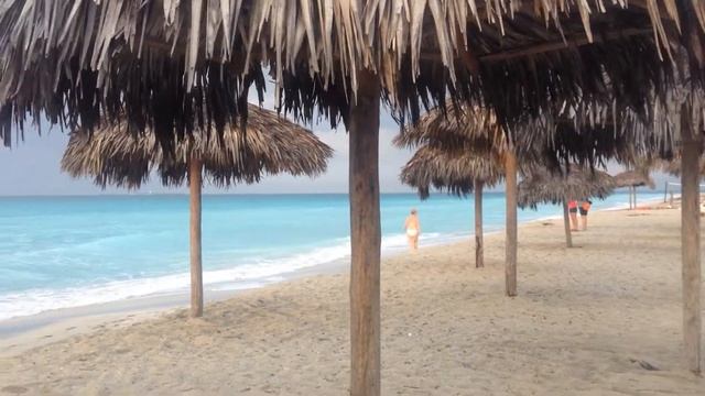 Varadero 2015 - Beach at Ocean Varadero at 5:30pm after a rainstorm