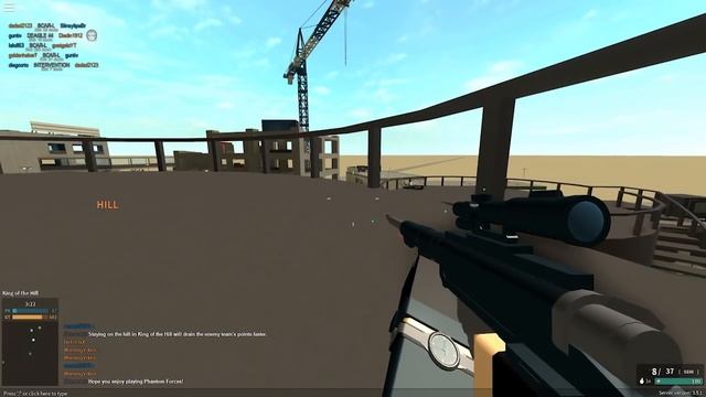 Bebe Aenh es un crack con el sniper - Roblox Phantom Forces