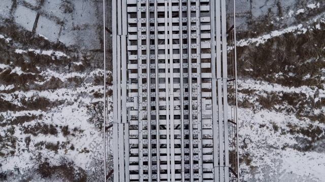 Frosty morning of the TAIGA #shorts #drone