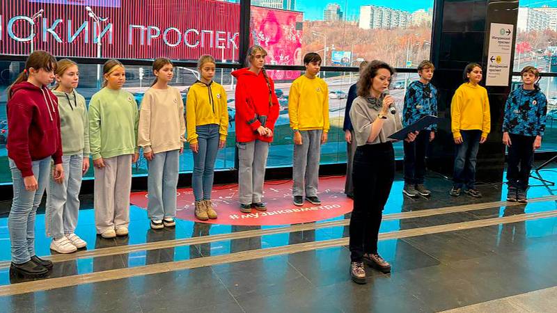 Флешмоб в метро