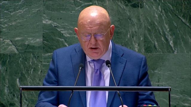 Amb. Nebenzia on necessity of ending the economic, commercial and financial embargo against Cuba