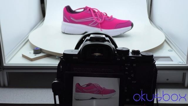 Фотобокс для предметной съемки с поворотным столом для 3D фото