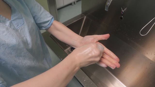 Алгоритм хирургической обработки рук