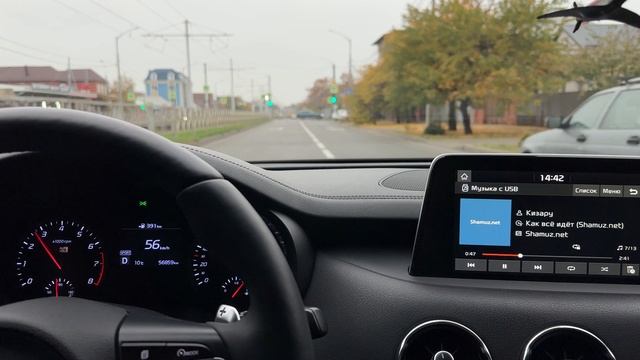 Kia Stinger HKS sqv4 (с закрытыми окнами)