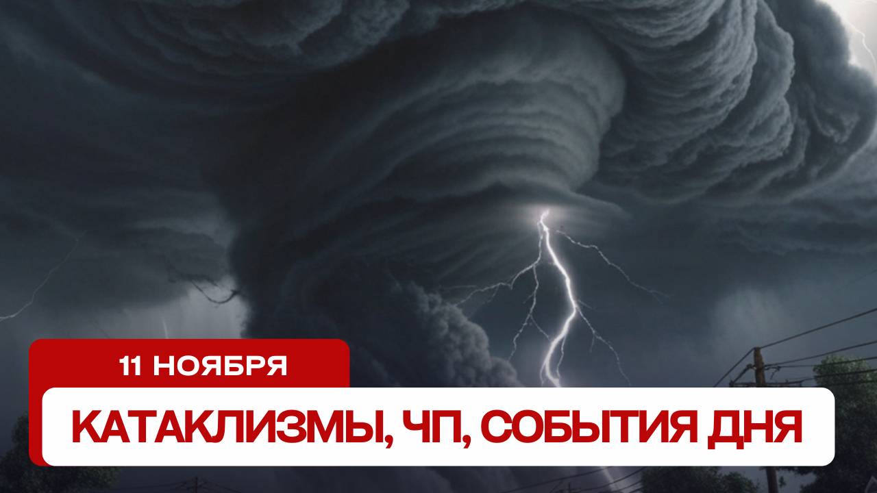 Катаклизмы за день 11.11.2024. Новости, ЧП, события дня