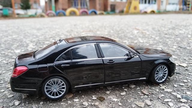 Mercedes-Benz  S- class  производства Welly