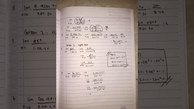 LIMIT FUNGSI TRIOGONOMETRI || XII MIPA 1 (link 2)